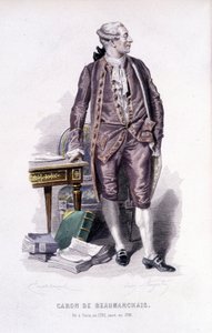 baron z Beaumarchais (1732/1799) od Unknown artist