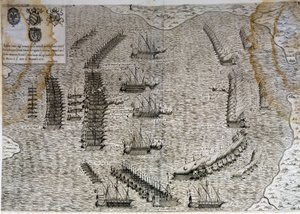 Bitva u Lepanta (Lepanto) od Unknown artist
