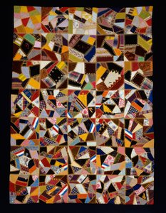 Přehoz na postel (Crazy Quilt) od Unknown artist
