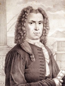 Benedetto Marcello (1686-1739) italský skladatel. od Unknown artist
