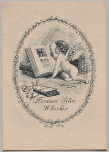 Knihovna: Florence Sylva Wheeler od Unknown artist