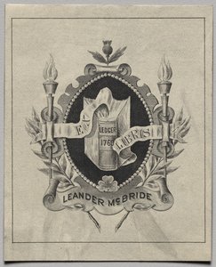 Knihovna: Leander McBride od Unknown artist