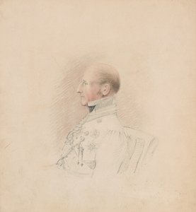 Brigádní generál Sir Galbraith Lowry Cole (1772-1842), kolem 1835 (tužka a akvarel) od Unknown artist