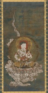 Buddhistické božstvo: Gokei Monju (Manjushri) od Unknown artist