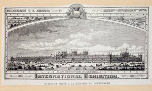 Budova erige na památku stého výročí (1776-1876) na mezinárodní výstavě ve Filadelfii od Unknown artist