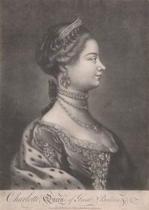 Charlotte, královna Velké Británie od Unknown artist