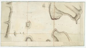 Mapa přístavu Cork, Irsko od Unknown artist