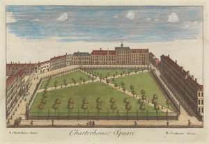 Charterhouse Square od Unknown artist