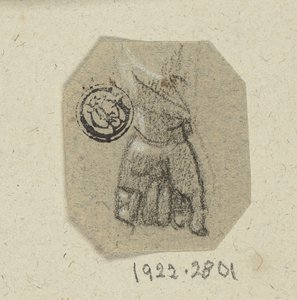Sevřená levá ruka od Unknown artist