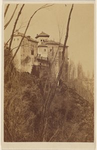 [Pohled na Alhambru zblízka, Granada, Španělsko] od Unknown artist