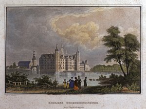 Kodaň: hrad Fredericksburg od Unknown artist