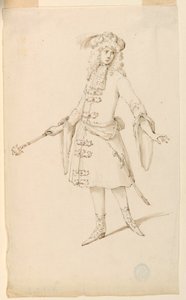 Kostýmní návrh: Šlechtic, král nebo princ pro balet od Unknown artist