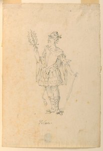 Kostýmní návrh: Valor for a Ballet od Unknown artist