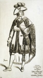 Kostýmy členů výkonné rady od Unknown artist