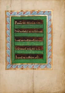 Zdobený incipit od Unknown artist