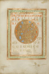 Zdobený incipit od Unknown artist