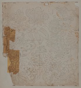 Kresba návrhu, konec 18. století od Unknown artist