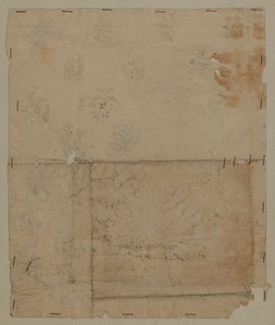 Kresba návrhu, konec 18. století od Unknown artist