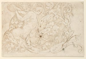Design pro detail Arabesque Frieze od Unknown artist
