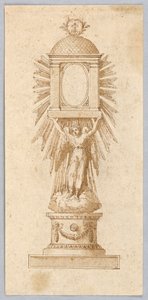 Povýšení monstrance od Unknown artist
