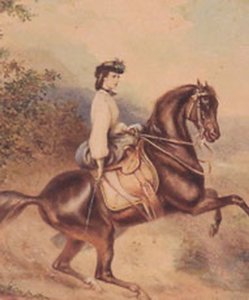 Alžběta, rakouská císařovna a uherská královna-konzulka (24. prosince 1837 - 10. září 1898) (ilustrace) od Unknown artist