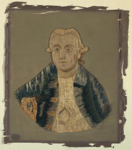 Vyšívaný obrázek od Unknown artist