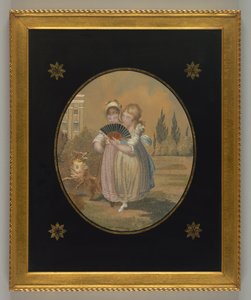 Vyšívaný obrázek od Unknown artist