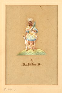 Vyšívaný obrázek od Unknown artist