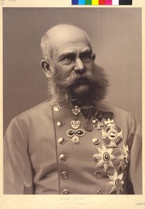 Rakouský císař František Josef I. od Unknown artist
