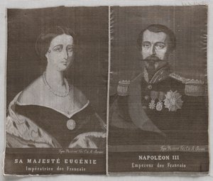 Eugenie a Napoleon od Unknown artist