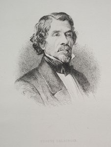 Eugène Delacroix od Unknown artist