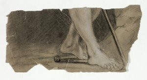 Nohy Jana Křtitele (fragment) od Unknown artist