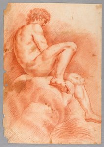 Figurální studie od Unknown artist