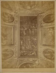 Florencie - Palazzo Vecchio. Sál Klementa VII., korunovace císaře Karla V. od Unknown artist