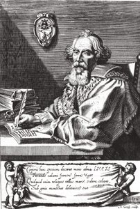 Fortunio Liceto, italský lékař (1577 - 1657). od Unknown artist