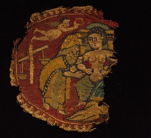 Čtyři segmenty z tuniky od Unknown artist