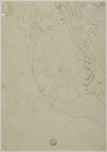 Fragment svitku Ornament od Unknown artist