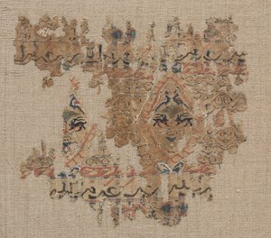 Fragment textilie ve stylu Tiraz od Unknown artist
