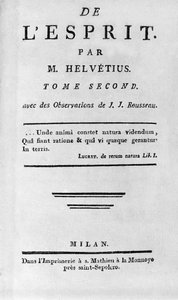 Frontispis ""De l