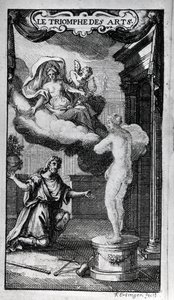 Libreto „“Le Triomphe des Arts”” Libreto Antoina Houdara (nebo Houdarta) de La Motte (1672 -1731) Hudba Michel de la Barre. 1700. od Unknown artist