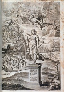 Frontispis Phonurgia nova (1673) od Unknown artist