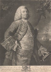 George Anson, první baron Anson od Unknown artist