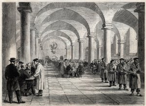 Greenwich Hospital – The West Dining Room – Greenwich Navy Hospital – West Dining Room od Unknown artist