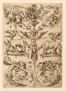 Groteskní panel od Unknown artist