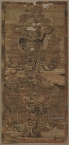Strážní králové: Dhritarashtra a Virupaksha od Unknown artist