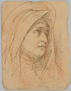 Hlava Panny od Unknown artist