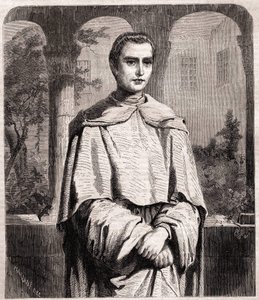 Henri Lacordaire. Francouzský kněz a dominikán 1802-1861. od Unknown artist