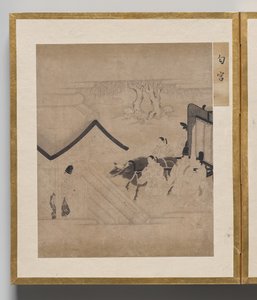 Jeho navoněná Výsost z alba ilustrací k příběhu Genji od Unknown artist