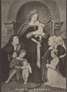 Holbein - Madona od Unknown artist