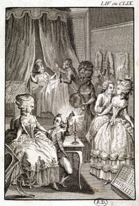 Zavřít dům - rytina od Unknown artist